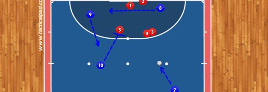 Rotazione di 3 giocatori con blocco